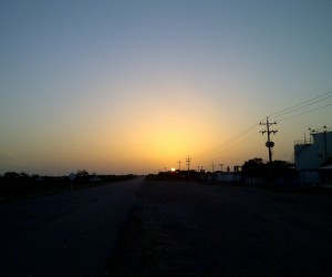 Atardecer en Maicao.  Fuente: Panoramio.com Por:  Alejhuve